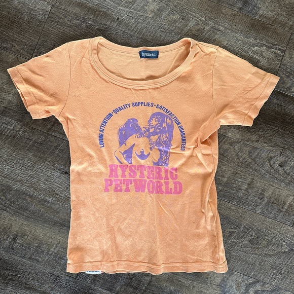 Tops - VINTAGE RARE Hysteric glamour petworld tee
